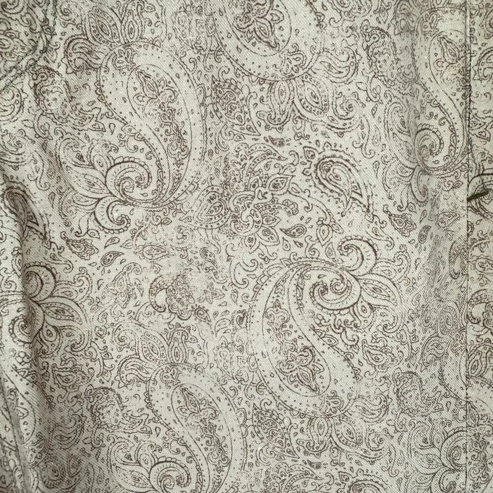 Robert Graham Men's Pants CORONADO Beige Brown Paisley !DISCOLORATION! 32